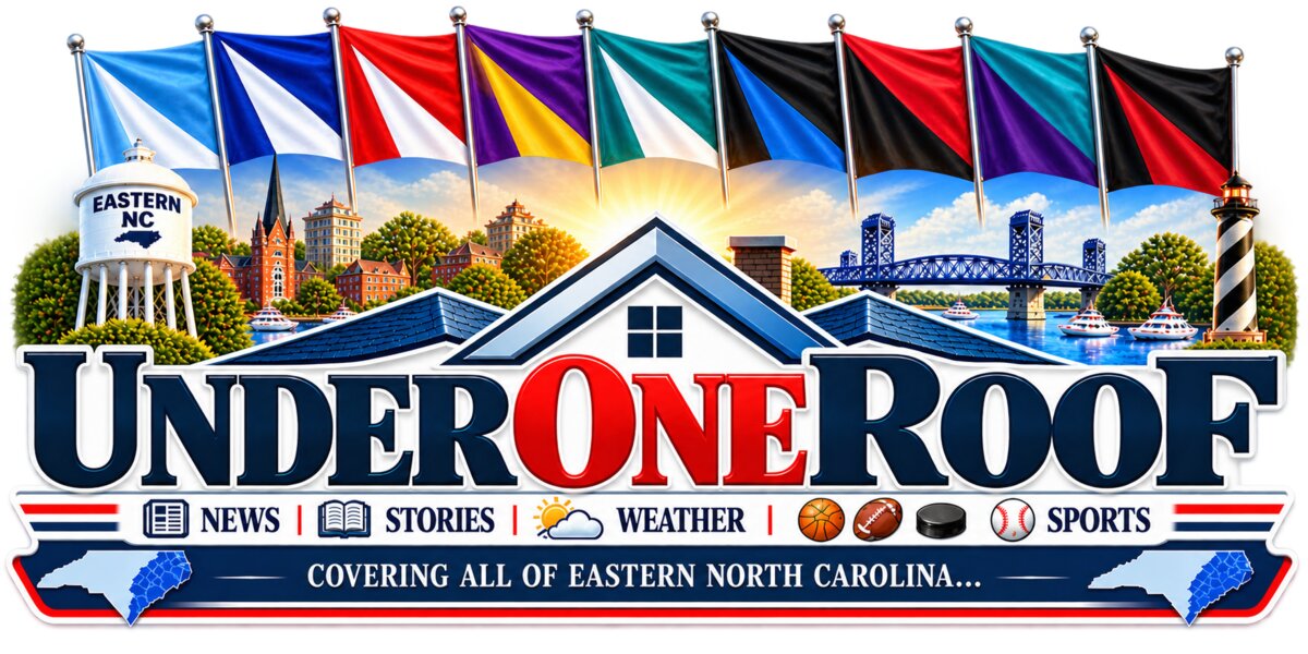 Under One Roof: News - Stories - Weather - Sports. Covering All of Eastern North Carolina.